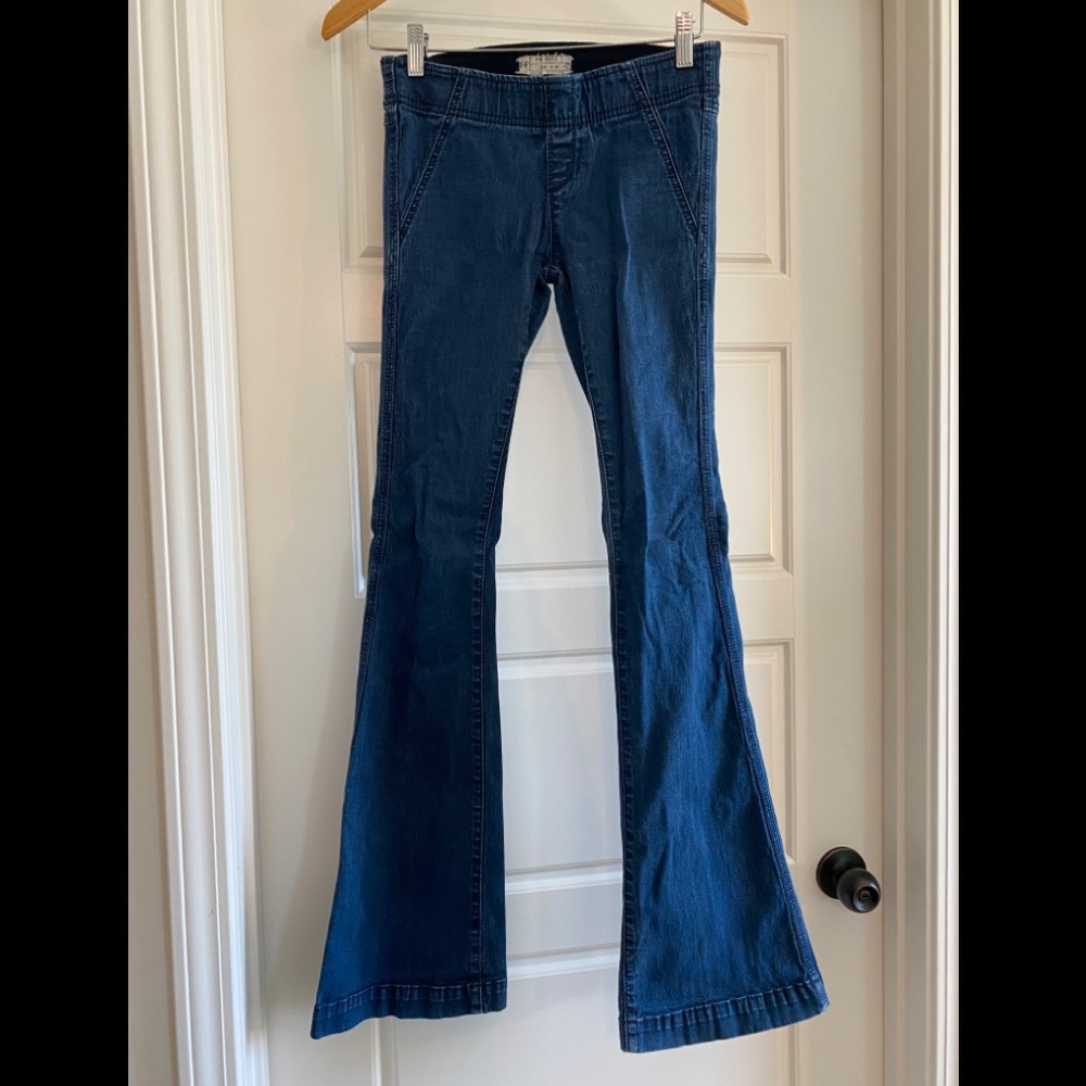 Free people full on flare jeans